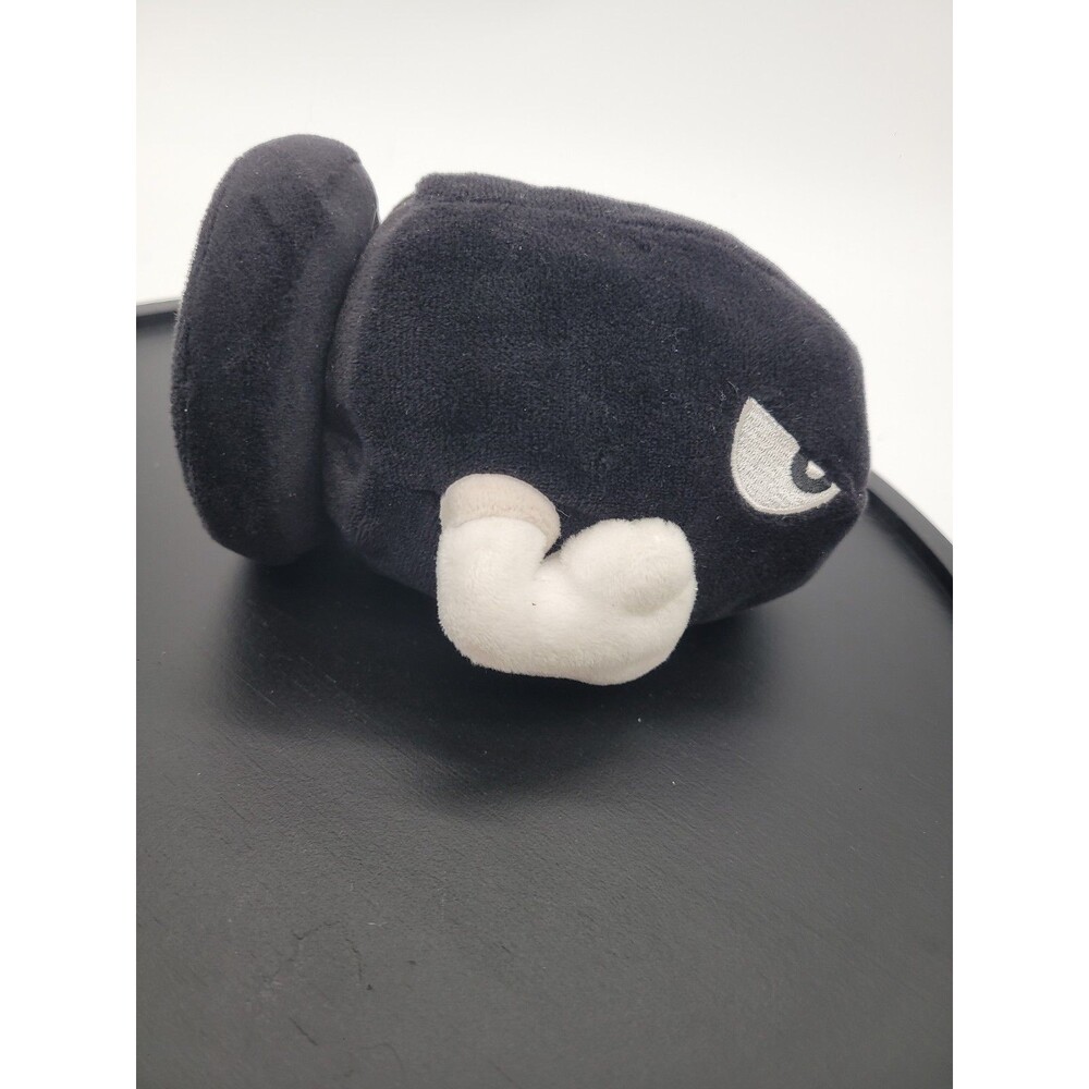 Mario Bros. Bullet Bill 6" Inches Wide Plush - Picture 4 of 6